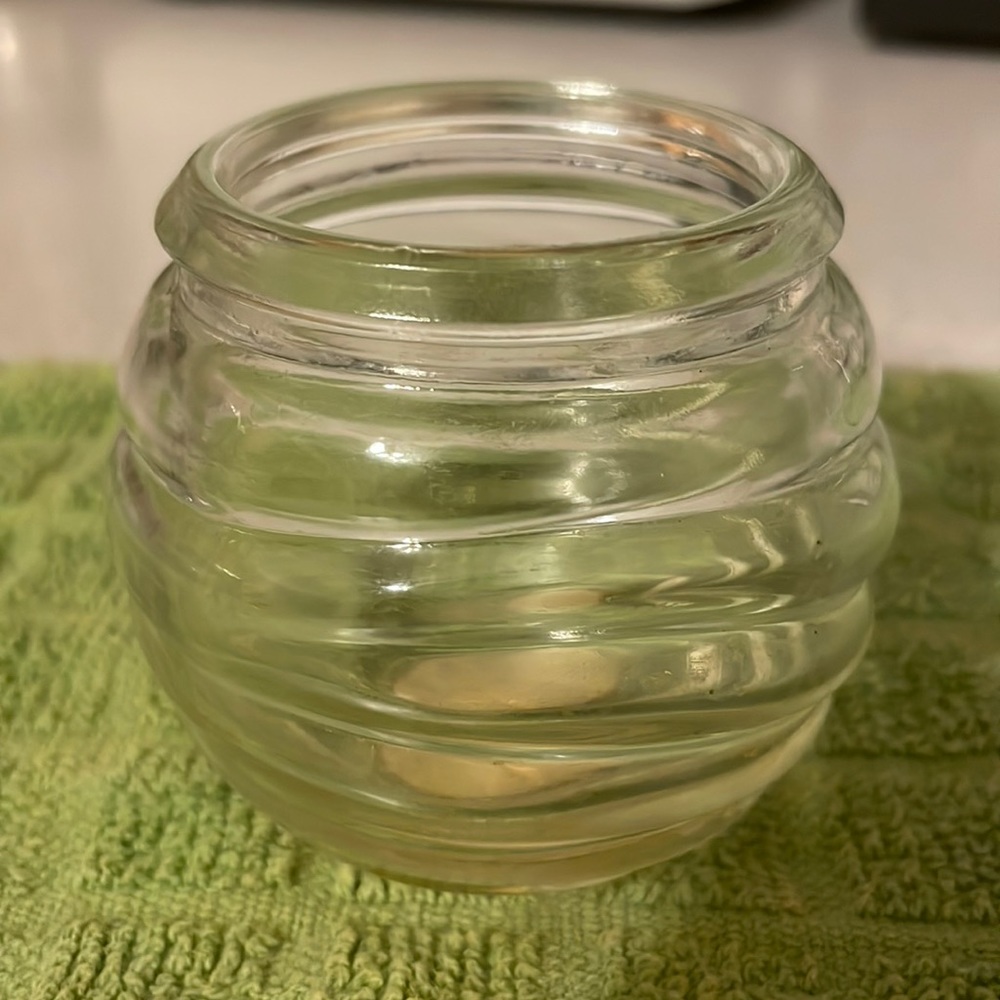 🌻3 for $25🌻 Small glass candle holder